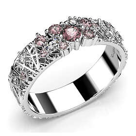 Diamant Festive Routa Rakka carmosering 627-033P-VK