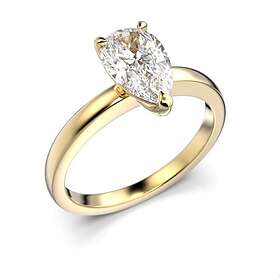 Venus Festive diamantring päronslipad 1,00 ct gult guld 685-100-KK