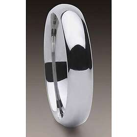 Ring Bosie repfri titan/tungsten 4mm TI&TU023 17,80mm 56