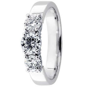 TRE Festive Trilogy nd 14-445-100FL-VK-HSI1 diamantring med stenar