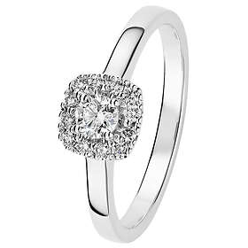 Kohinoor 033-263V-30 diamantring vitguld Valerie 17½