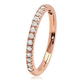 Kohinoor Sofia rött guld diamantring 033-403P-13 033-403P-13-170