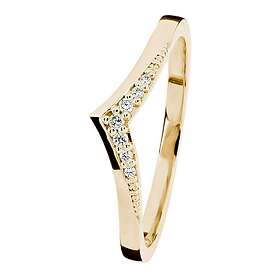 Kohinoor Tia diamantring i guld 033-452-05-160