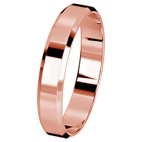 Kohinoor rött guld förlovningsring 4 mm 003-614P-230