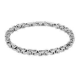 Lykka Strong kungaarmband stål 20,5 cm