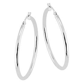 Lykka Basics hoops silver