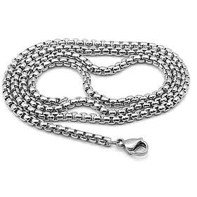 Lykka Viking stålhalsband 3 mm 60 cm