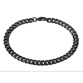 Lykka Strong pansararmband 6 mm svart 19-6BLACK