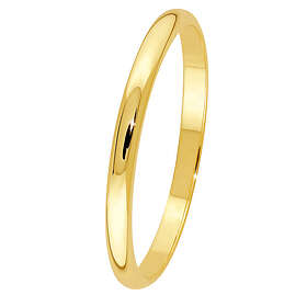 Lykka Exclusive slät förlovningsring i guld 2 mm-190