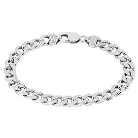 Lykka Basics silver pansar armband 8,5 mm CDH-220 21,0