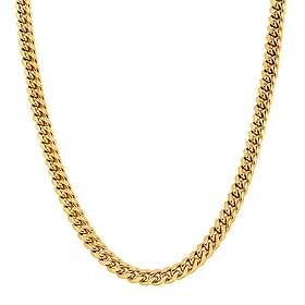Lykka Strong pansarhalsband 10 mm guld 55-10GOLD