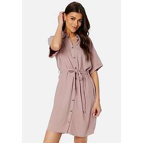 Pieces Pcvinsty Linen Shirt Dress