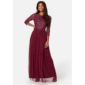 Angeleye Sequin Bodice Maxi Dress