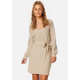 Vila Ril V-Neck L/S Belt Knit Dress