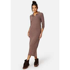 Pieces Femke LS Midi Dress