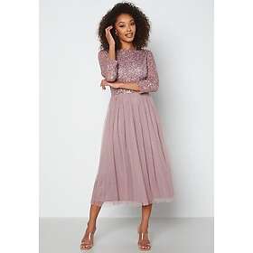 Angeleye Sequin Bodice Mid Dress