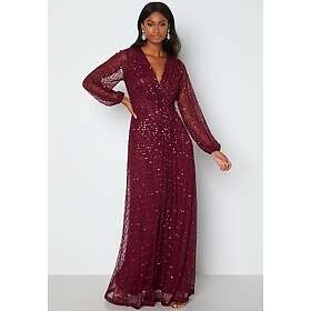 Angeleye Long Sleeve Sequin Dress