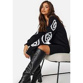 Object Collectors Item Objinda LS Short Knit Dress