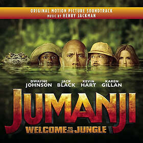 Henry Jackman Jumanji: Welcome To The Jungle OST Orange Vinyl