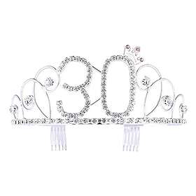 Tiara med Siffror Siffra 30