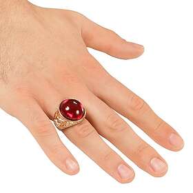 Sten Guldring med Röd