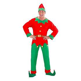 Medium Tomtenisse Röd Maskeraddräkt