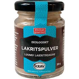Khoisan Gourmet lakritspulver 50g