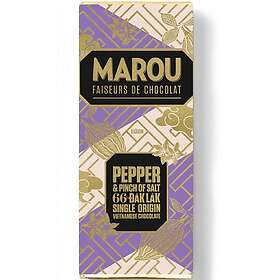 Marou Mörk Choklad Peppar & Salt 24g