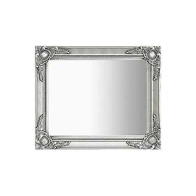 Be Basic Spegel Barock 50x60 cm Väggspegel barockstil silver 1346824