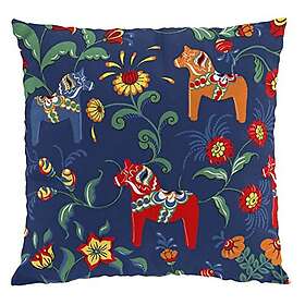 Arvidssons Textil Kuddfodral Leksand Blå/Multi 3761-62-01-10