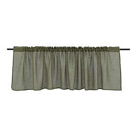 Venture Home Gardinlängd Kaya Curtain Polyester/fake linen Green 55*250 Pelmet 15922-604