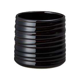 Denby Modus Brown mellan Ridged vas ø 10,5 cm