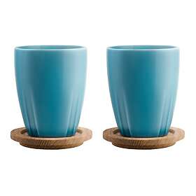 Kosta Boda Bruk Mugg 35cl Sea 2-pack