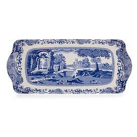 Spode Blue Italian Bricka Smörgås 38,5x16.5cm