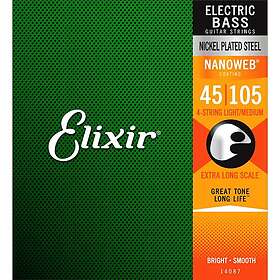 Elixir Nanoweb Bass 45-105 Extra long scale