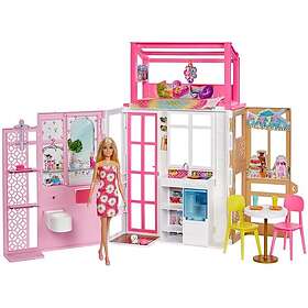 Barbie Hus med Tillbehör och Docka