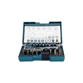 Makita screwdriver bit and ratchet set 21 pieces