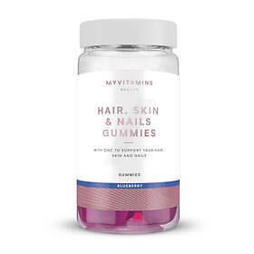 Myprotein Myvitamins Hair Skin and Nails Gummies 60gummies Ny Blueberry