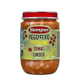 Semper Vego Eko Fettuccine med tomat & linser 8 månader