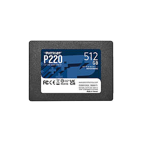Patriot /PDP P220 SSD 512 GB SATA 3Gb/s 2 P220S512G25