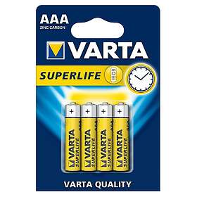 Varta SuperLife Alkaline LR03 AAA 4-Pack