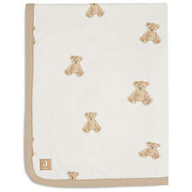 Jollein Teddybear Bomullsfilt Elfenben/Multi