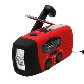 Fritid & Vildmark Vevradio m ficklampa