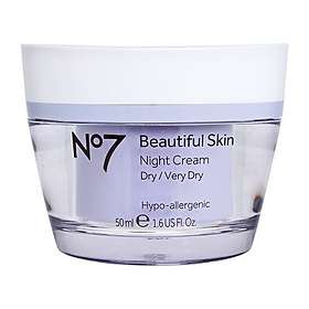 Boots No7 Beautiful Skin Night Cream Dry/Very Dry 50ml Best Price ...