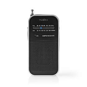 Nedis FM-radio Portabel design AM FM Batteridriven Analog 1,5 W