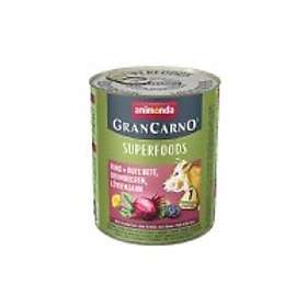 Animonda GranCarno Adult Superfoods 6 x 800g Naudanliha & rödbetor, björnbär, ma