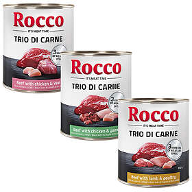 Rocco Trio di Carne Blandpack 6x0,8kg