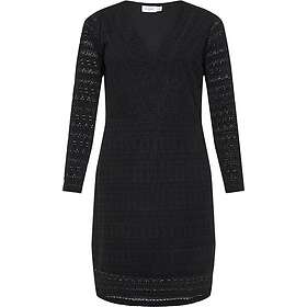 Vila Evoked Chikka Long Sleeve Dress (Dam)