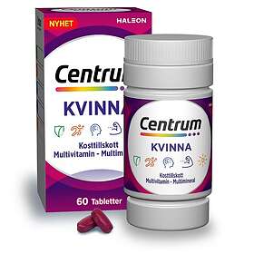 Centrum Kvinna Kosttillskott Multivitamin & Multimineral 60 tabletter