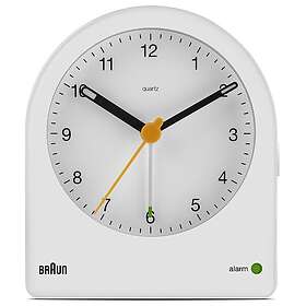 Braun Digital BC22W Alarm Clock Vit